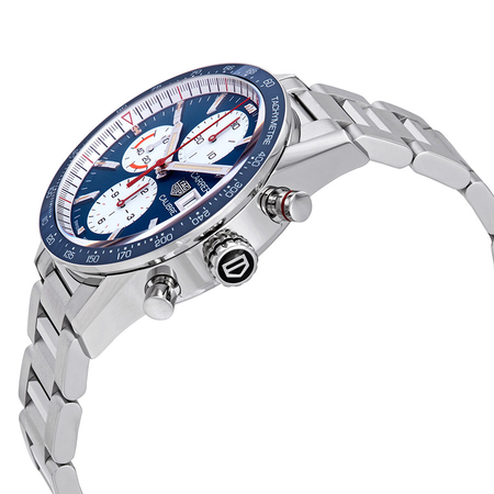 Tag Heuer Carrera Automatic Chronograph Blue Dial Men's Watch CV201AR.BA0715