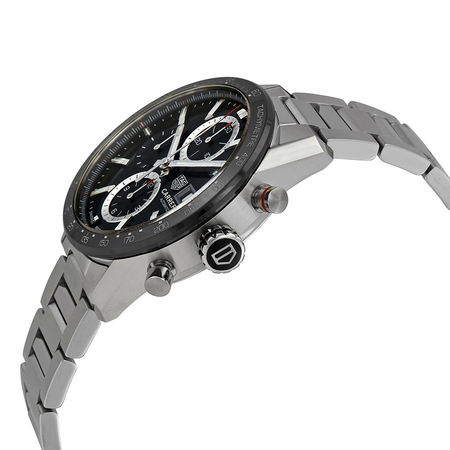 Tag Heuer Carrera Chronograph Automatic Black Dial Men's Watch CBM2110.BA0651