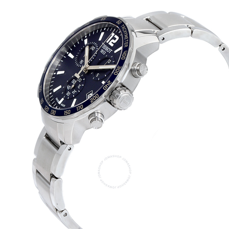 Tissot Quickster Chronograph Blue Dial Men's Watch T095.417.11.047.00