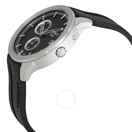 Tissot Titanium GMT Black Dial Men's Watch T0694394706100 T069.439.47.061.00