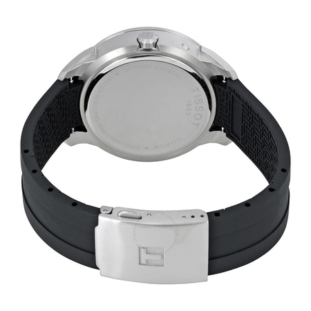 Tissot Titanium GMT Black Dial Men's Watch T0694394706100 T069.439.47.061.00