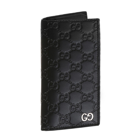 Gucci Gucci Men's Leather Long Wallet 473920 CWC1N 1000