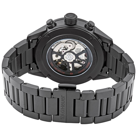 Tag Heuer Carrera Chronograph Automatic Black Skeleton Dial Men's Watch CBG2A90.BH0653