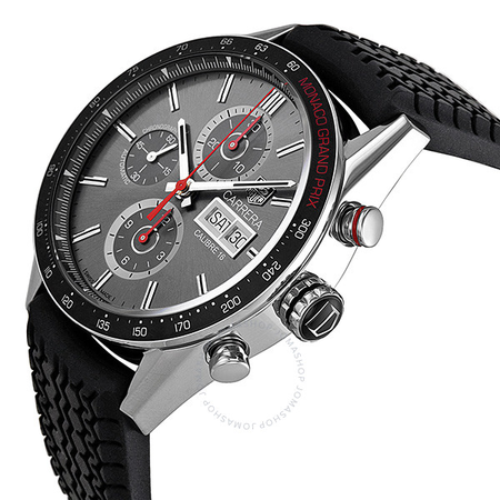 Tag Heuer Carrera Monaco Grand Prix Chronograph Automatic Anthracite Dial Men's Watch CV2A1M.FT6033
