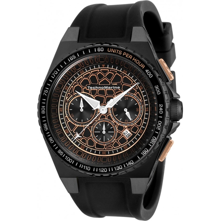 Technomarine Technomarine TechnoCell Chronograph Quartz Black Dial Men's Watch TM-318071 TM-318071