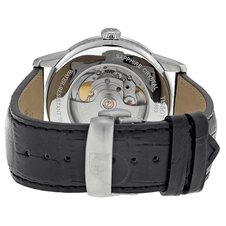 Tissot Luxury Powermatic 80  Black Dial Men's Watch T0864071605100 T086.407.16.051.00