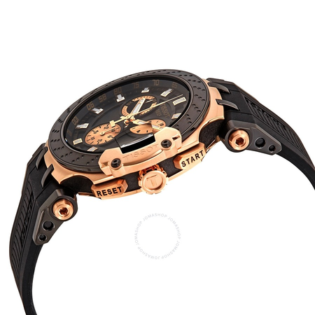 Tissot T-Race Chronograph Quartz Black Dial Men's Watch T1154173705100 T115.417.37.051.00