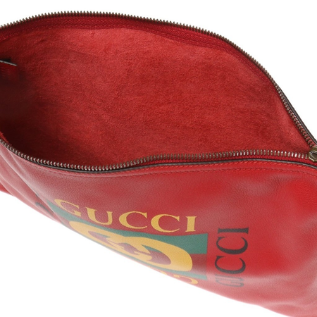 Gucci Clutch Bag With A Logo And Web Stripes 500981 0GDAT 6461