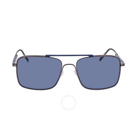 Salvatore Ferragamo Blue Square Men's Sunglasses SF173S 048 59