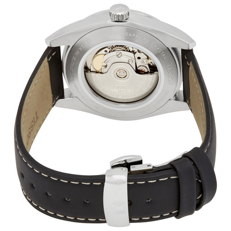 Tissot Gentleman Powermatic 80 Silicium Automatic Black Dial Watch T127.407.16.051.00