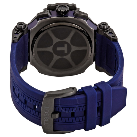 Tissot T-Race Chronograph Quartz Blue Dial Men's Watch T1154173704100 T115.417.37.041.00