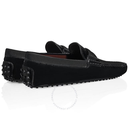 Tod's Men's Black Leather Loafers XXM0GW03432VE0B999