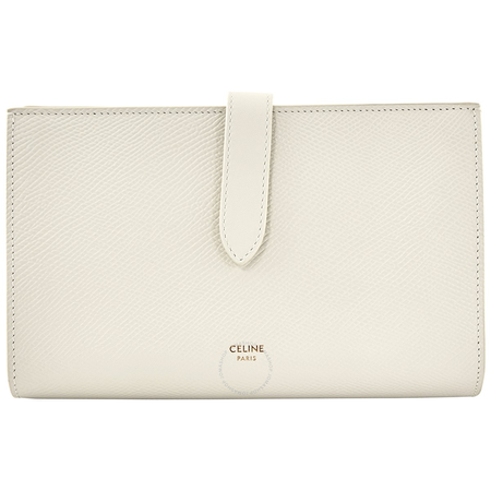 Celine Celine White Essential Strap Continental Wallet 10B633BFP.01BC
