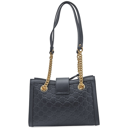 Gucci Gucci Ladies GG Embossed Leather Bag 498156 0REAG 1000