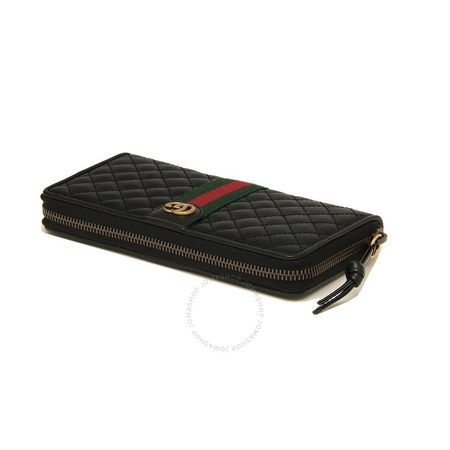 Gucci Gucci Web Stripe Quilted Wallet 536450 0YKBT 1060