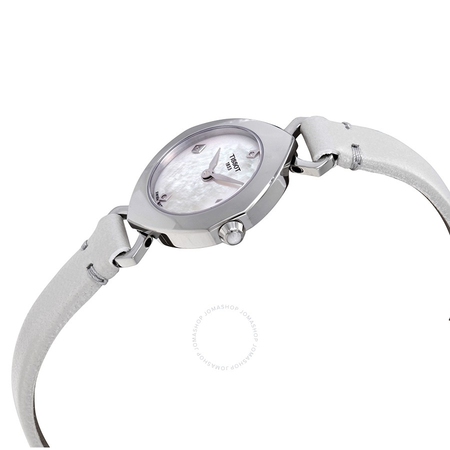 Tissot Femini-T Mother of Pearl Diamond Dial Ladies Watch T1131091611601 T113.109.16.116.01