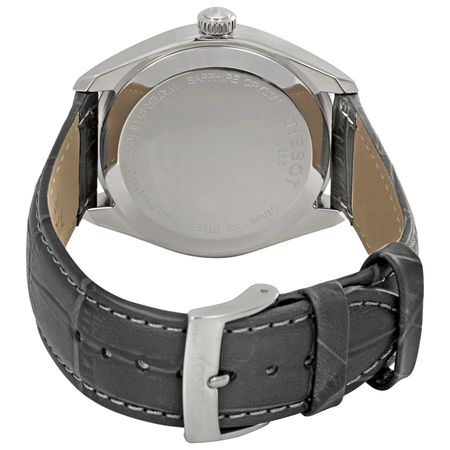 Tissot PR100 Grey Dial Grey Leather Men's Watch T101.410.16.441.00