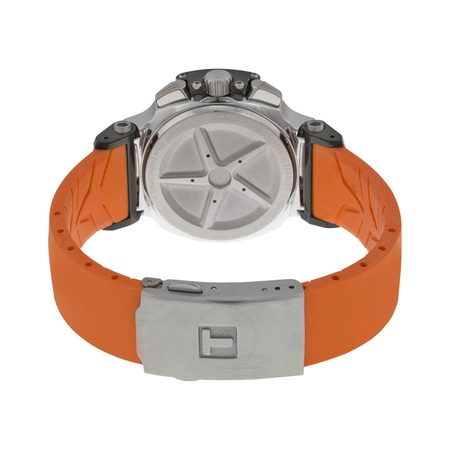 Tissot T Race Chronograph Orange Silicone Ladies Watch T0482172705700 T048.217.27.057.00