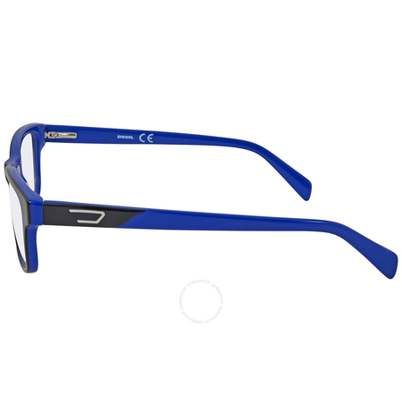 Diesel Men's Black Rectangular Eyeglass Frames DL5039 005 54