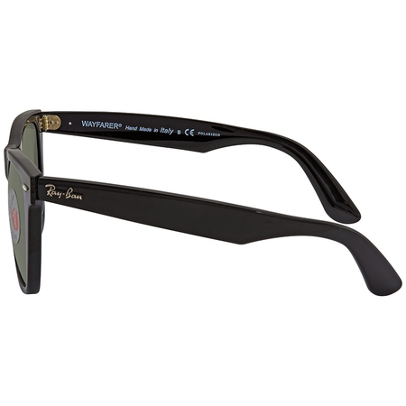 Ray Ban Ray Ban Orignal Wayfarer Classic Crystal Green Polarized Sunglasses Men's Sunglasses RB2140F 901/58 54 RB2140F 901/58 54