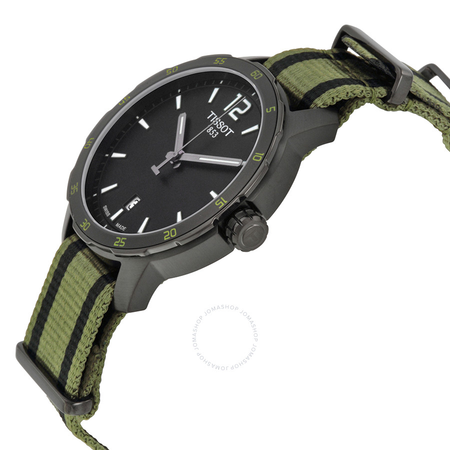 Tissot Quickster Black Dial Men's Watch T0954103705700 T095.410.37.057.00