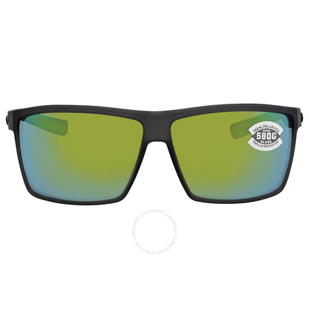 Costa Del Mar Rincon Green Mirror Rectangular Sunglasses RIN 156 OGMGLP