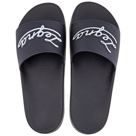 Ermenegildo Zegna Men's Rubber Slide Sandals A4232X-XLM-NTT
