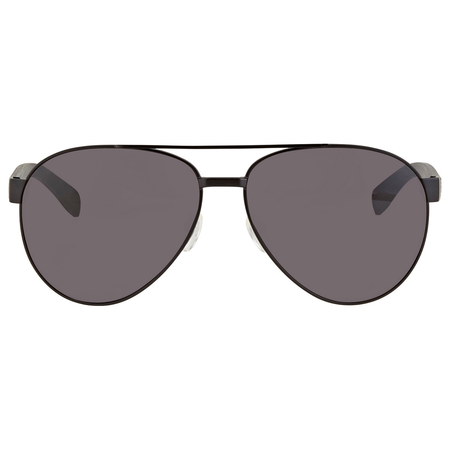 Lacoste Grey Round Unisex Sunglasses L185S 001 60