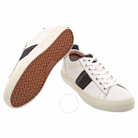 Paul Smith Paul Smith Leather Seppo Trainers in White U227-LEA