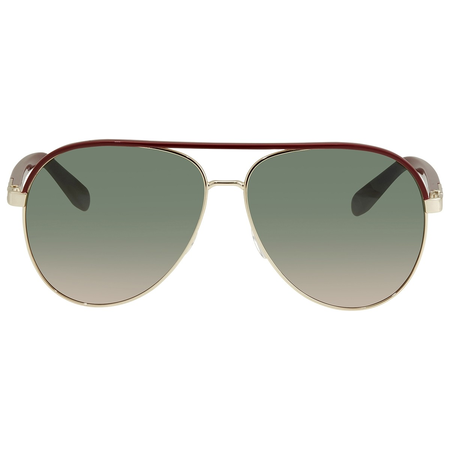 Ferragamo Salvatore  Green/Pink Gradient Aviator Men's Sunglasses SF163S 742 60