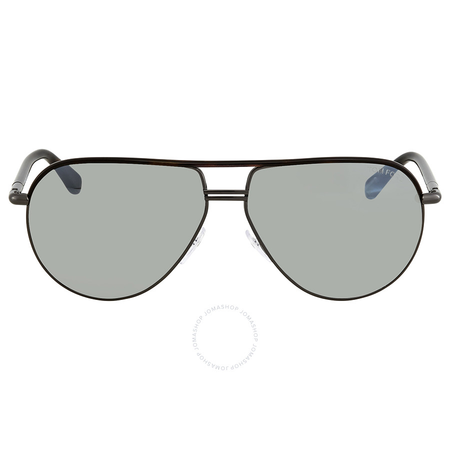Tom Ford Dark Havana Metal Sunglasses FT0285-52F