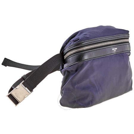 Saint Laurent Men's Backpack City Light Blue/Lavender 2Way Beltbag 534974 9RP1E 4164