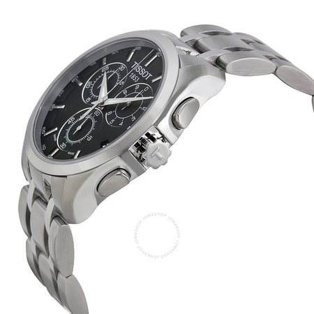 Tissot Couturier Chronograph Black Dial Men's Watch T035.617.11.051.00