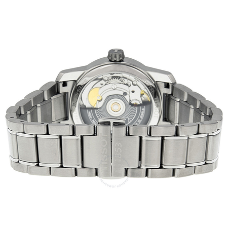 Tissot T-Classic Titanium Automatic Mother of Pearl Dial Ladies Watch T0872074411600 T087.207.44.116.00