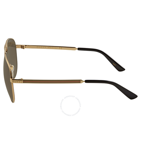 Gucci Brown Gradient Aviator Sunglasses GCGG0137S 001 61 GCGG0137S 001 61