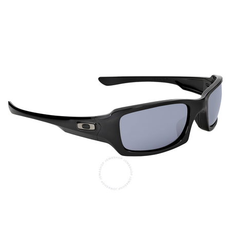 Oakley Fives Squared Sunglasses - Polished Black/Grey OO9238-923804-54
