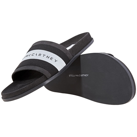 Stella Mccartney Ladies Sandal Slides Black Slides 531730 W1FB1 1006