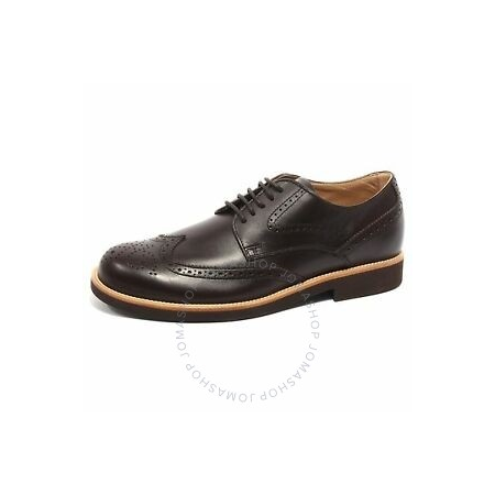 Tod's Men's Classic Brogue Shoes in Dark Brown XXM0WP00C10BR0S800