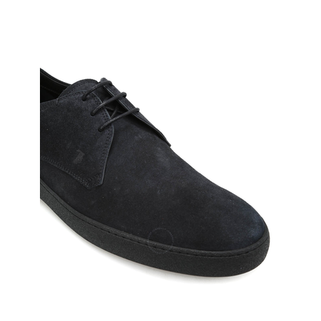 Tod's Men's Suede Casual Derby Shoes in Night XXM22A00C20RE0U805