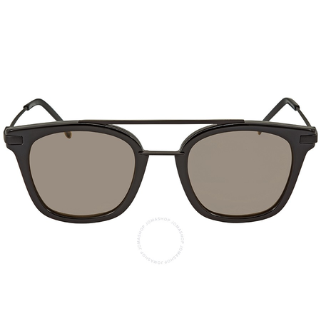 Fendi Brown Rectangular Ladies Sunglasses FF 0224/S 807/70 48