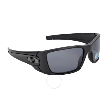 Oakley Fuel Cell Sunglasses - Matte Black/Grey Polarized OO9096-909605-60