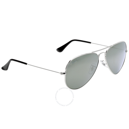 Ray Ban Aviator Classic Polarized Grey Mirror Sunglasses RB3025 003/59 58-14