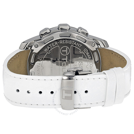 Tissot T-Touch II Multi-Function Silver Dial Titanium Ladies Watch T047.220.46.086.00