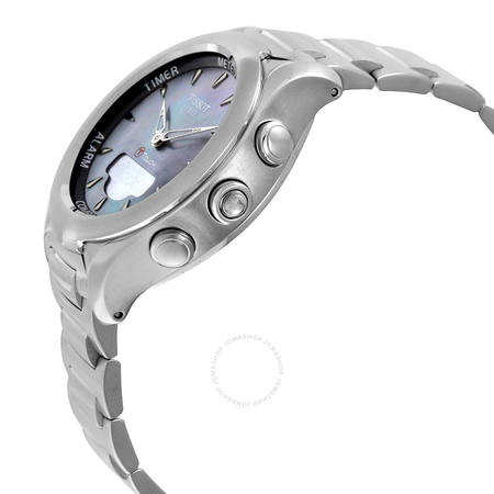 Tissot T-Touch Solar Lady Mother of Pearl Dial Ladies Watch T0752201110101 T075.220.11.101.01