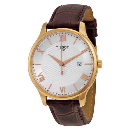 Tissot Tradition Gents Quartz Silver Dial Men's Watch T0636103603800 T063.610.36.038.00