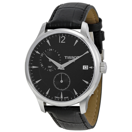 Tissot Tradition GMT Black Dial Men's Watch T063.639.16.057.00
