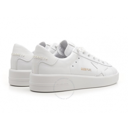 Golden Goose Deluxe Brand Purestar White Sneakers G36WS603.A2