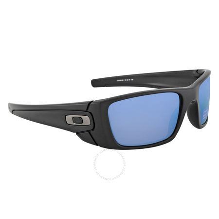 Oakley Fuel Cell Prizm Deep Water Sunglasses - Matte Black/Polarized OO9096-9096D8-60