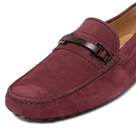 Tod's Men's Barolo Red Wine Casual Shoes XXM0EO0M810VEKR803