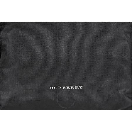 Burberry Medium Nylon and Leather Rucksack- Black 4048297